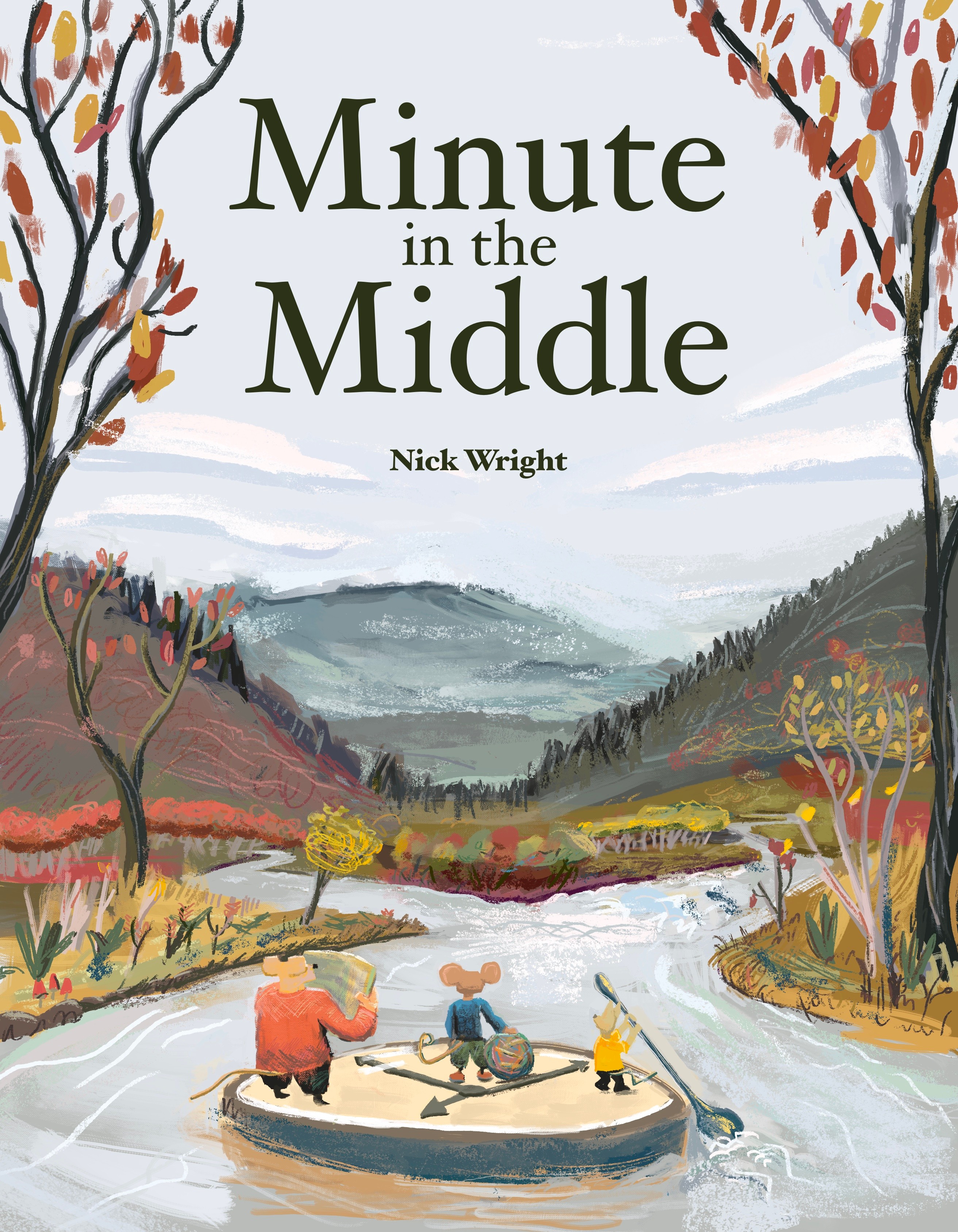 futuristic painting of farmland in space